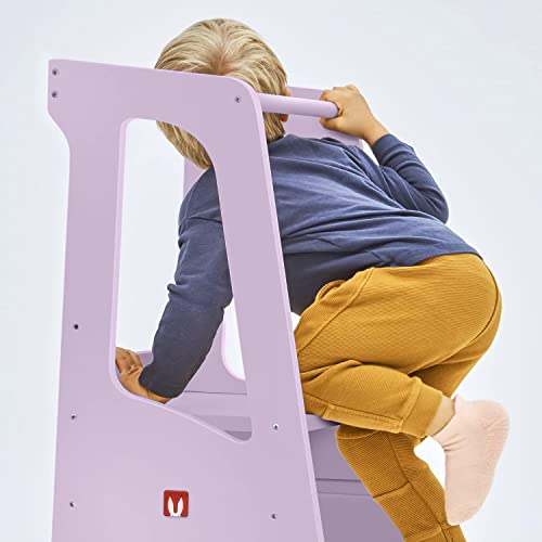 Bianconiglio Kids Torre Montessori EVO Ajustable en 3 Posiciones para Adaptarse...